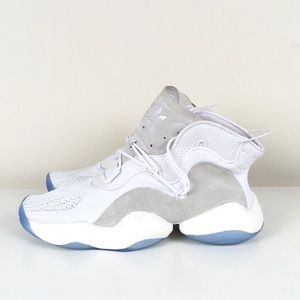 NWT Adidas Crazy BYW Cloud White Sneakers - 12